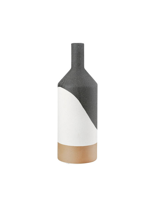 ArteLibre Διακοσμητικό Βάζο Κεραμικό Μαύρο Φ10xΥ31cm