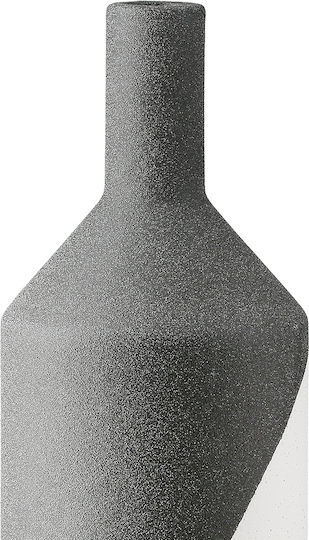 ArteLibre Διακοσμητικό Βάζο Κεραμικό Μαύρο Φ10xΥ31cm