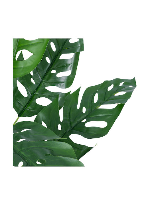 Globostar Artificial Garden Monstera Plant 20937 Διακοσμητικό Φυτό Μονστέρα Φ90 X Υ80cm
