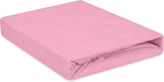 Matex Baby Bettlaken Für Krippe Baumwolle Angepasst Rosa 70x140cm