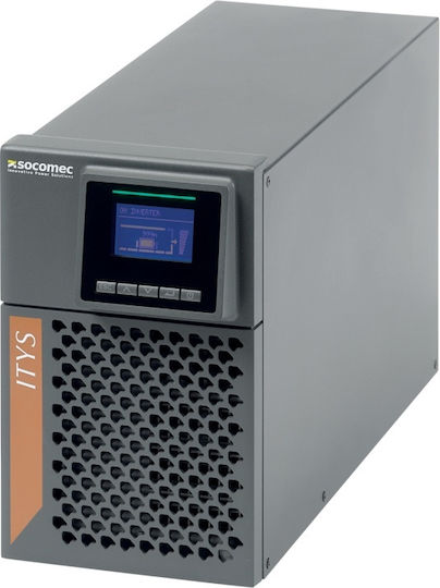 Socomec ITYS 1000 UPS On-Line 1000VA 1000W mit 3 IEC Steckdosen