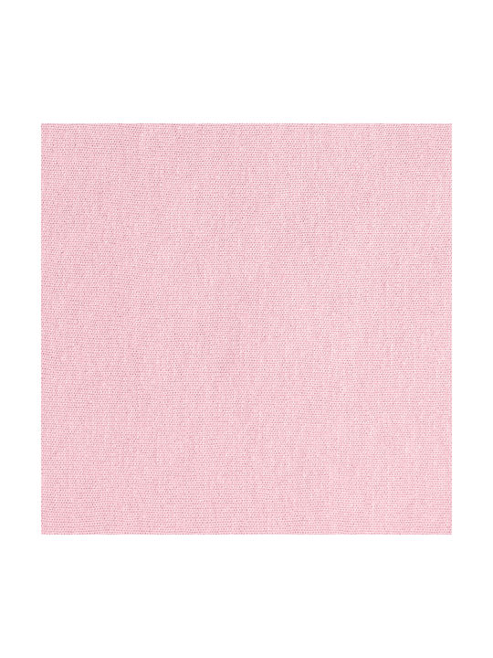 Matex Baby Bettlaken Für Krippe Flanell Angepasst Rosa 80x160cm