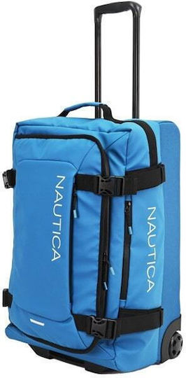 Nautica Σακ Βουαγιάζ 57lt Μπλε με Ρόδες Υφασμάτινο Μ38xΠ25.5xΥ59.5εκ.