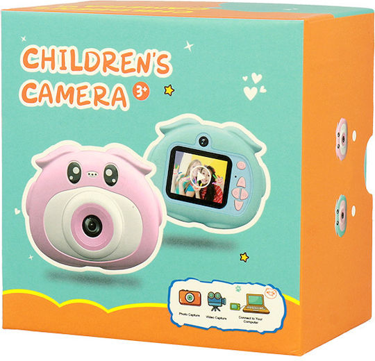 Andowl CP01B Compact Φωτογραφική Μηχανή 12MP και Ανάλυση Video Full HD (1080p) Μπλε