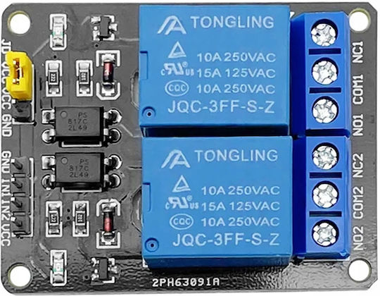 Modul releu 2 canale Rosfix 5V Arduino