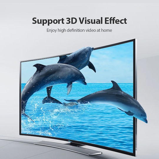 Vention HDMI 2.0 Premium High Speed 4K 60Hz HDR Cable HDMI male - HDMI male 0.5m Μαύρο