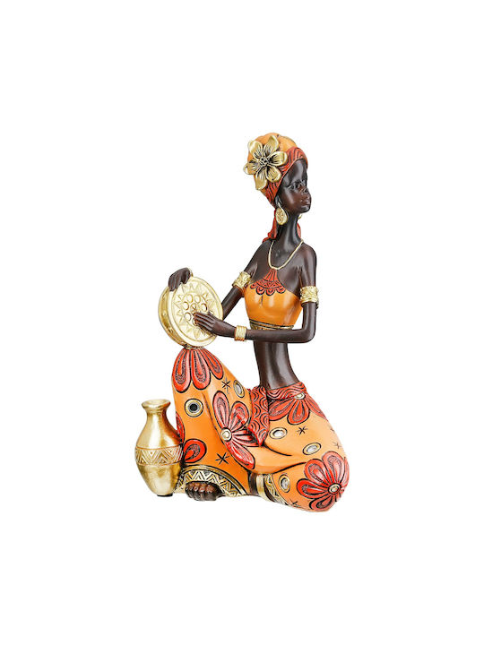ArteLibre Dekorative Figur aus Polyresin Musikalisch 15x10x22cm 1Stück