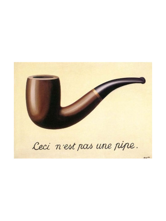 Parastone Βαρίδιο Χαρτιού René Magritte "ceci N'est Pas Une Pipe"