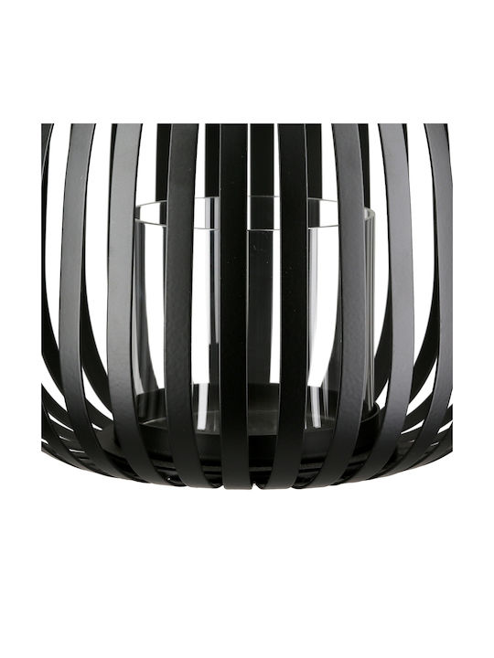 ArteLibre Metallic Lantern Black 16x16x13cm