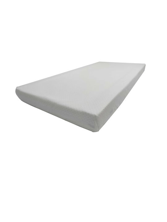 Matex Бебешки Чаршаф За Количка Памук с ластик Бял 70x140бр