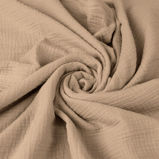 Matex Baby Sheet Crib Cotton Fitted Beige 70x140cm