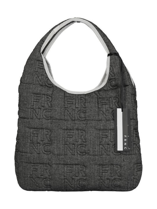 Set Damentasche Schultertasche Schwarz
