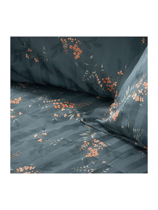 Beauty Home Art 12217 Gemini Подредба Покривало Кингсайз Памук Cypress 220x240см
