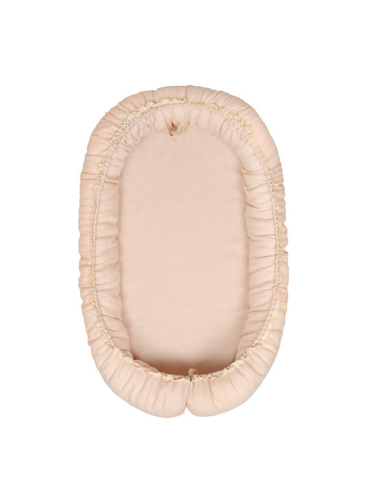 Matex Pernă pentru bebeluși în formă de cuib Natural Linen 55x80buc