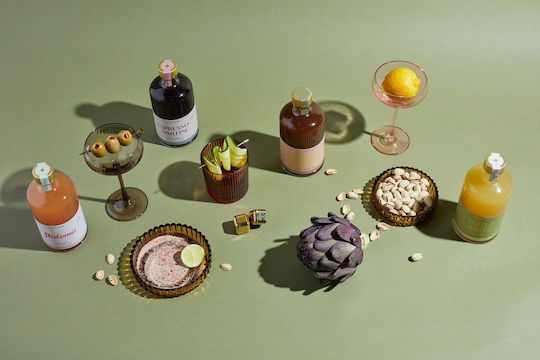 Here's How Set Gläser Cocktail/Trinken / Whiskey aus Glas 266ml 2Stück