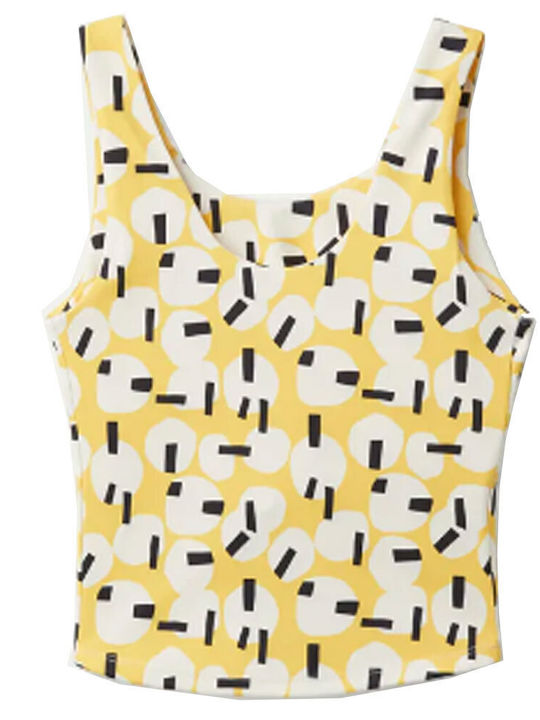 Women's Athletic Blouse with Straps Multi