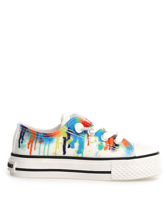 Kids Sneakers Anatomic White