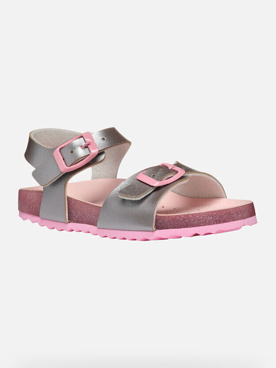 Geox J Adriel Ασημί
