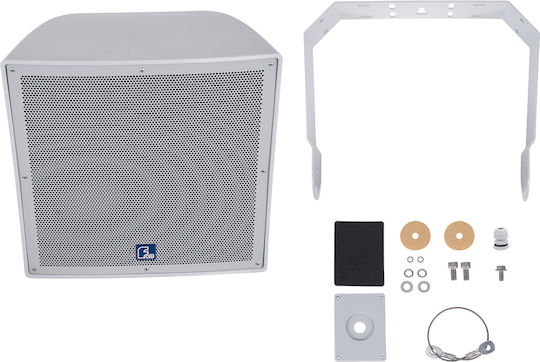 GloboStar Fdb Lt115bt Παθητικό Επιτοίχιο Ηχείο 400W (Τεμάχιο) Λευκό