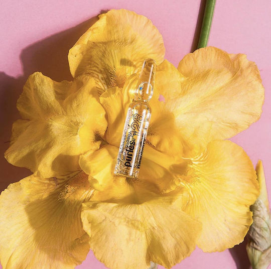 Purlés Serum Ανanti-Îmbătrânire Cu Zmeură Concentrată Pentru Fata Cu Vitamina C Pentru Strălucire Și Revitalizare 5x2ml