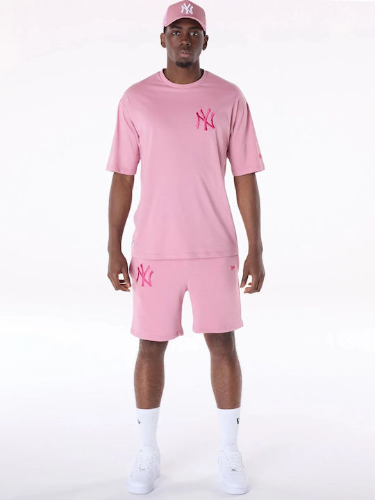 Yankees Mlb League Essential Мъжка Бермуда Dark Pink