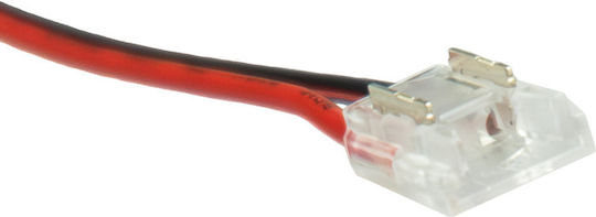 Smd Cob Snap Connector Type Straight 2pin 8mm 4a + 15cm Cable