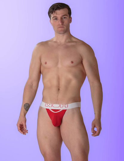 WOH Ανδρικό Sexy String Κόκκινο