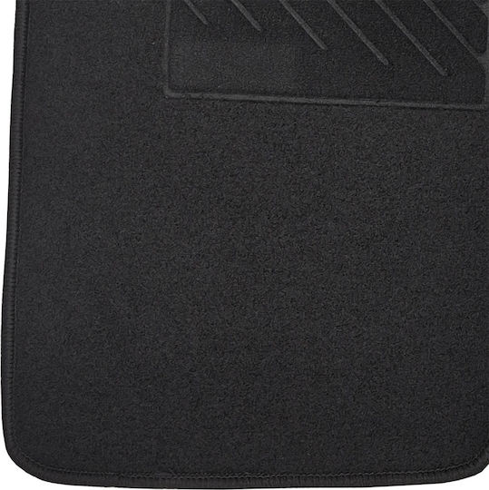 Set of Front and Rear Mats 5pcs for Toyota Avensis 1997-2003 Black