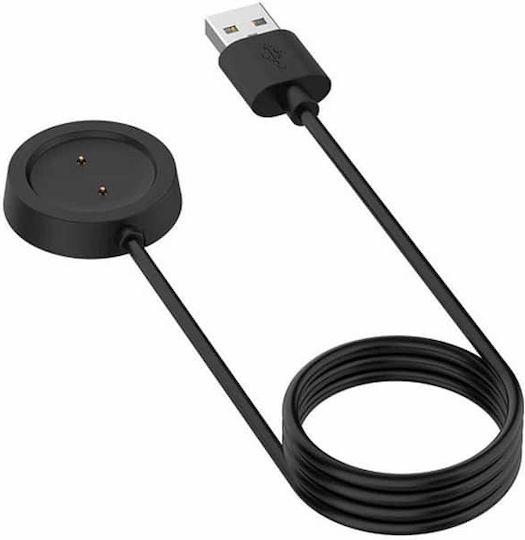 Techsuit Φορτιστής για Amazfit T-Rex, GTR 42mm, GTR 47mm, GTS Μαύρος