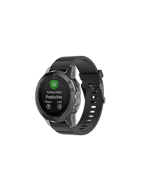Beste Zubehör Silikonhülle in transparenter Farbe für Garmin Fenix 6 6 Pro