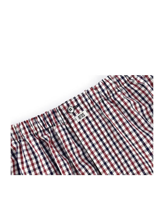 Men's Boxer Blue, Bordeaux
