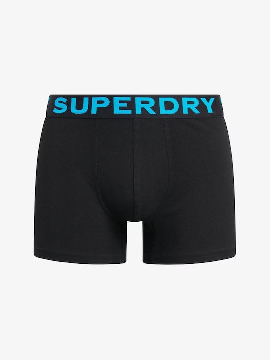 Ανδρικά Μποξεράκια Black, Eclipse Navy 2Pack