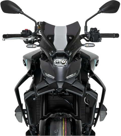 Puig Front Motorcycle Spoilers for Yamaha MT-09 Black 1pcs