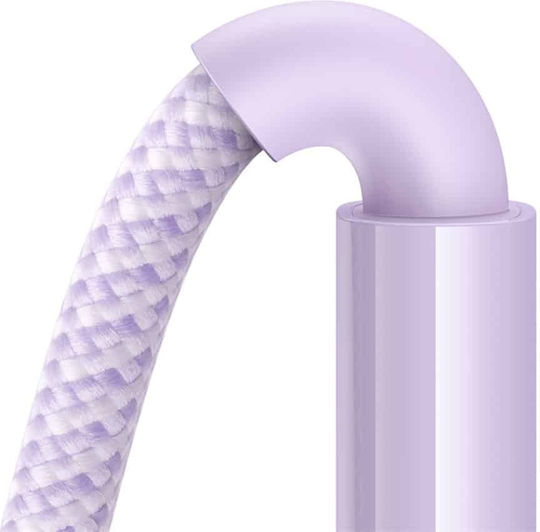 Baseus Regular USB 2.0 Cablu USB-C bărbătesc - USB-A 100W Violet 2m (P10382701511-01)