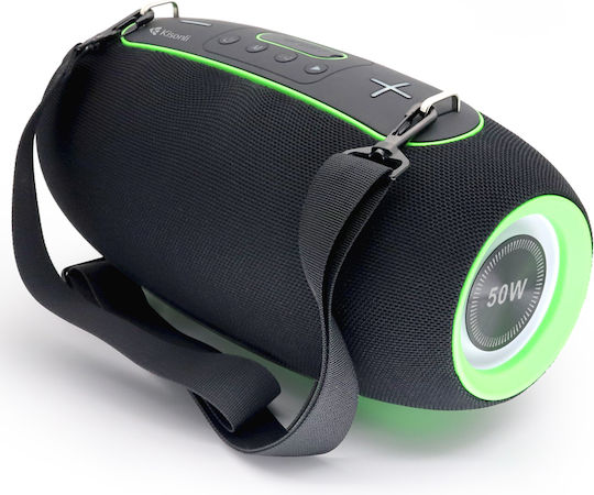Kisonli К8 Ηχείο Bluetooth 50W με Διάρκεια Μπαταρίας έως 8 ώρες Μαύρο