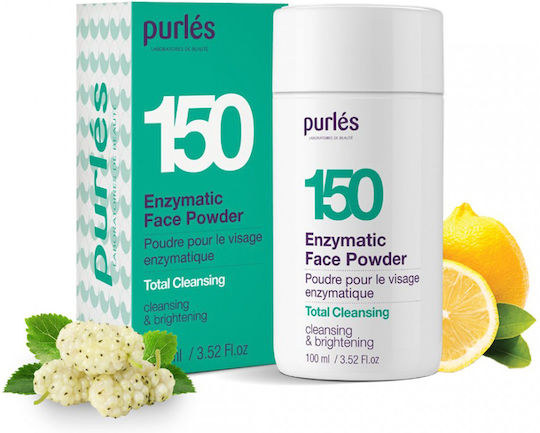 Purlés Enzymatic Cleansing Powder Пяна Почистване Лице за Акнеична Кожа 100мл