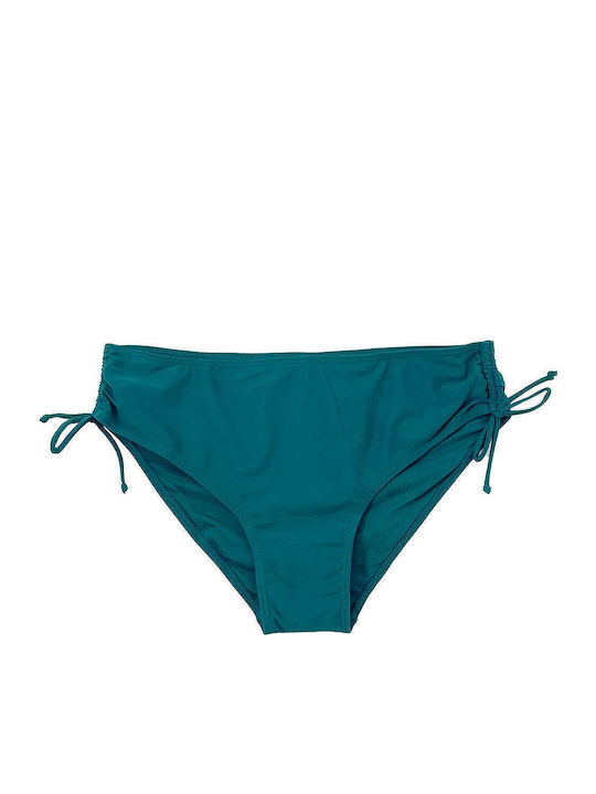Set Bikini με Αφαιρούμενη Ενίσχυση Ψηλόμεσο Πράσινο