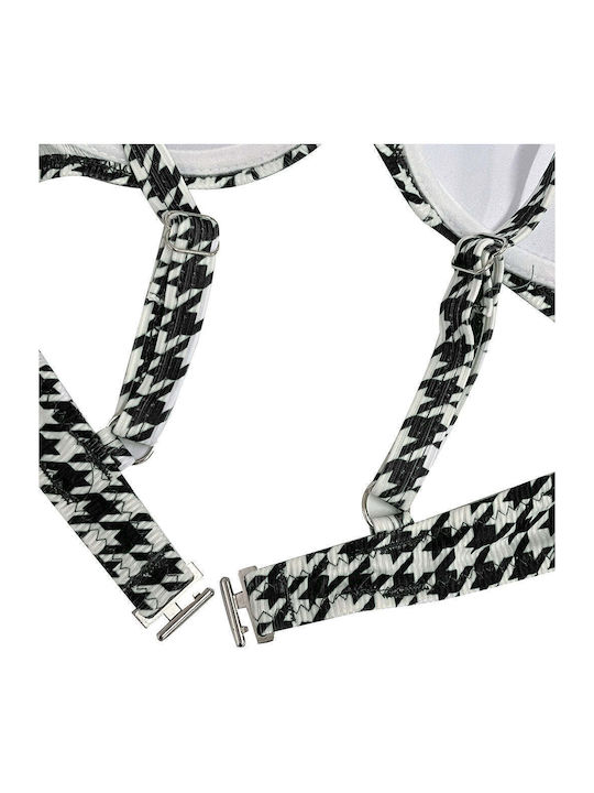 Bikini-Set Hohe Taille BLACK