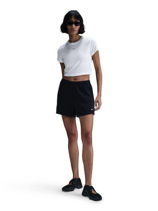 Nsw Womens Women's Athletic Crop T-shirt White / Black