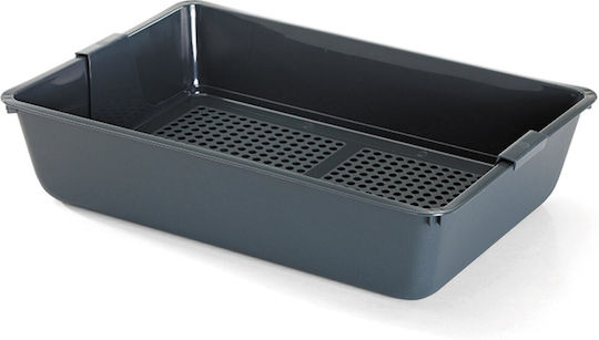 Savic Katzenbecken mit Sieb Gray