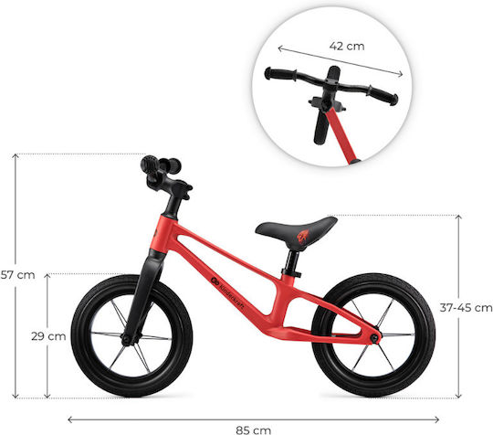 Kinderkraft Kids Balance Bike Eter Red