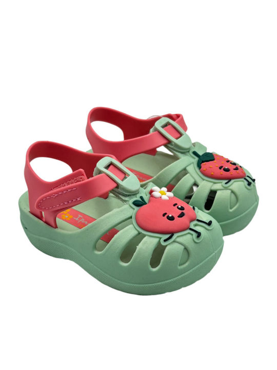 Summer Children's Anatomical Beach Shoes Turquoise