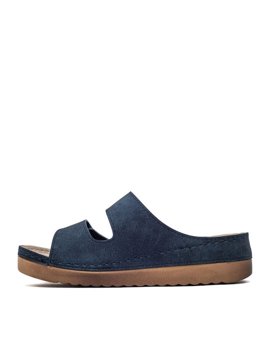 Γυναικεία Σανδάλια Flatforms Μπλε