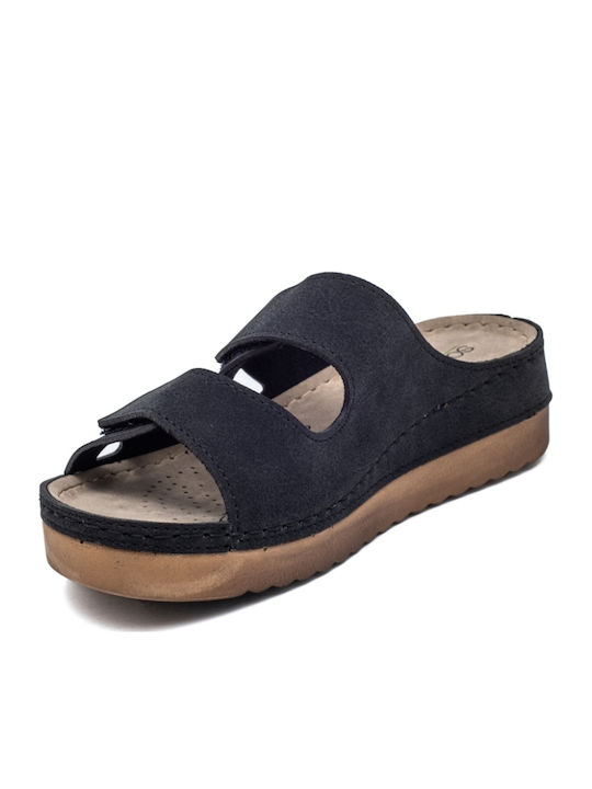 Γυναικεία Σανδάλια Flatforms Μαύρα