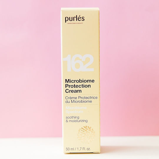 Purlés 162 Microbiome Protection Rich Cremă de Față Hidratare și Reconstrucție cu Ulei de Argan și Prebiotice 50ml