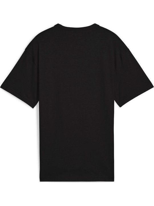 PUMA T-shirt Μαύρο