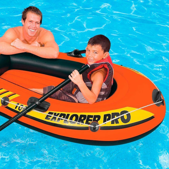 Intex Explorer Pro 100 Inflatable Boat for 1 Person Red 160x94cm