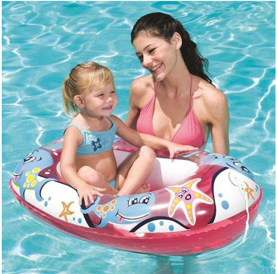 Bestway Children's Inflatable Boat 102x69cm (Μiscellaneous Colors)