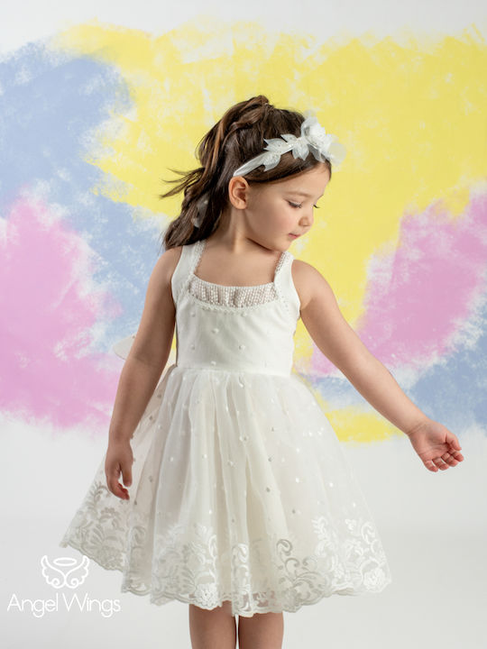 Angel Wings Рокля за Кръщене