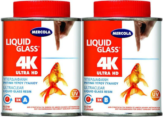 Mercola 4K Ultra HD Ρητίνη Δύο Συστατικών UV Resistant 3kg